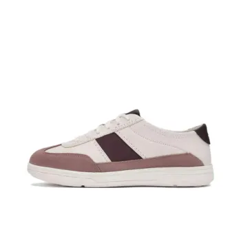 Clarks Craftravel Izy Low Top Skateboard Shoes Women's White Red