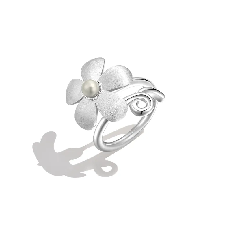 TONE & TALE Rhodium plated Copper Rings Women's-5
