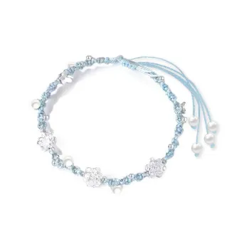 SINO GEM S999 Fine Silver Bracelets Women's