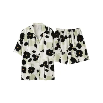 XIAFENYAN Pajama Set Women's Apricot