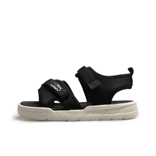 Dafu Leaps Forward Beach Sandals Women's Black