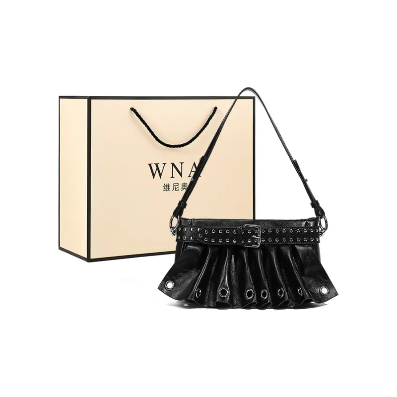 Vigno Synthetic Leather Shoulder Bag Crossbody Bag Regular Women's Light Pink/Light Blue/Ecru/Black-9