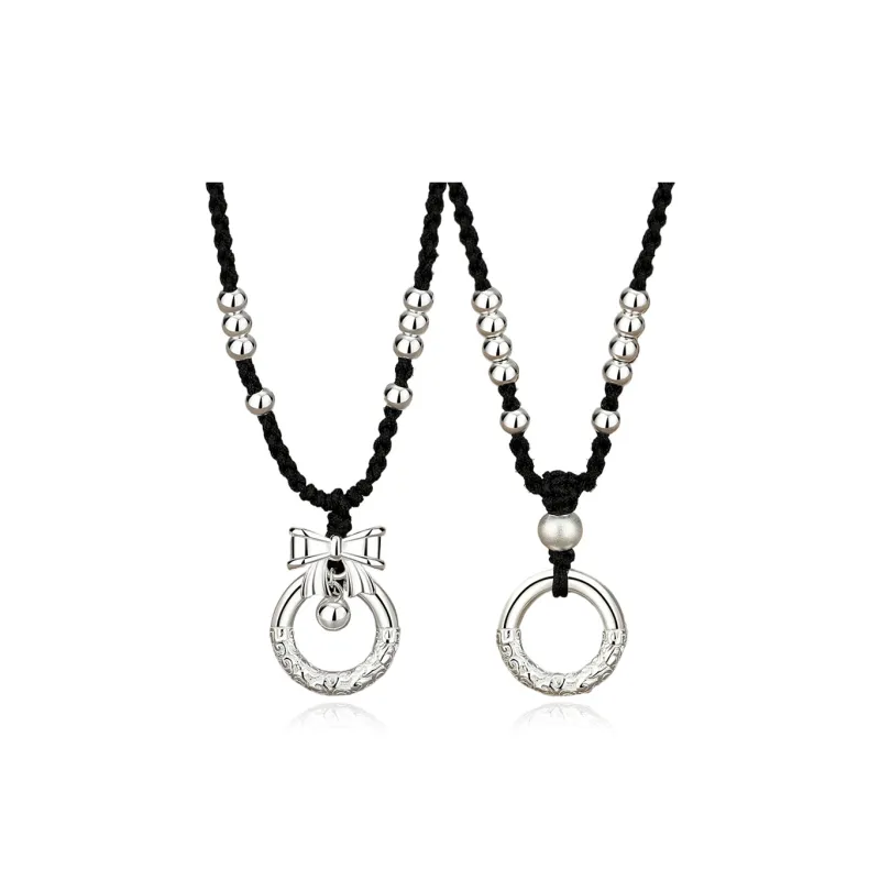 Seven Seven Silver Jewelry S999 Fine Silver Necklaces Unisex-0