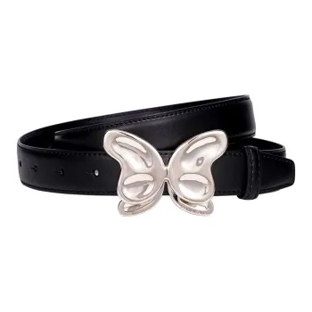 PALBAS Cow Split Leather Leather Belts Women's 2.5cm