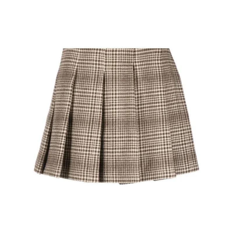 Brunello Cucinelli Casual Short Skirts Women's Beige-4