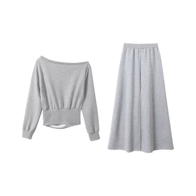 BVODE Two Piece Skirt Sets Women's-1