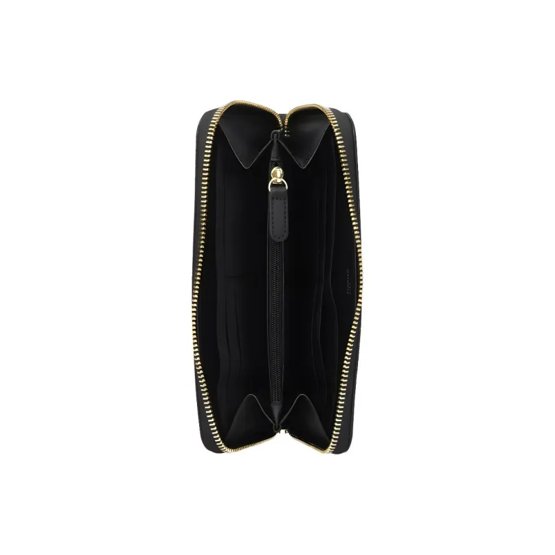 LOVE MOSCHINO PU Polyurethane Wallet Women's Black-2