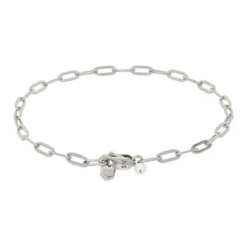 Maria Black 925 Sterling Silver, Rhodium Plated, Pearl Bracelets Women's Silver