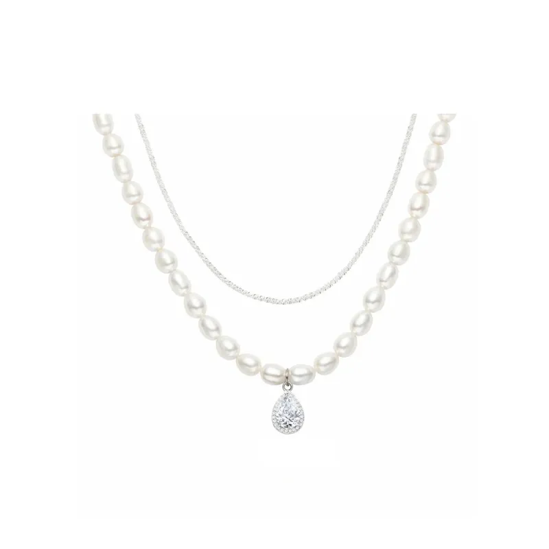 Shang Qianyi Pearl Necklaces Women's-1