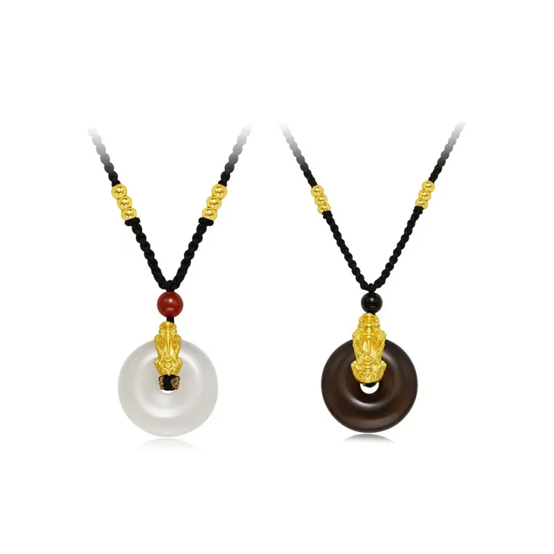 AGOVSKI Agate Jade Necklaces Unisex-9