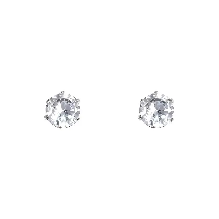 QIANFANGDAHUANGYE Zircon Clip On Earrings Unisex-0