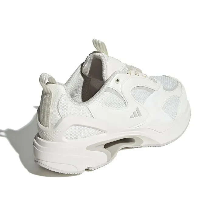 Adidas Anti-Slip Wear-Resistant Low-Top Casual Running Shoes Women's White-3