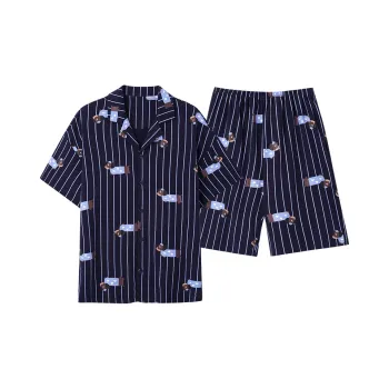 Qiao Ni Tong Pajama Set Men's Image Color