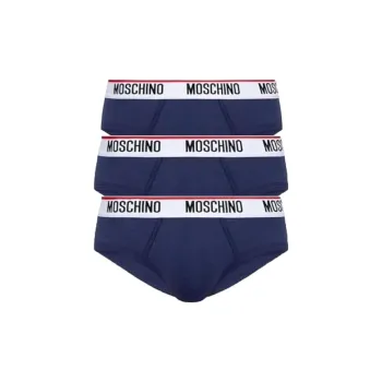 MOSCHINO Underpants Men's 3 Pack Marine Blue