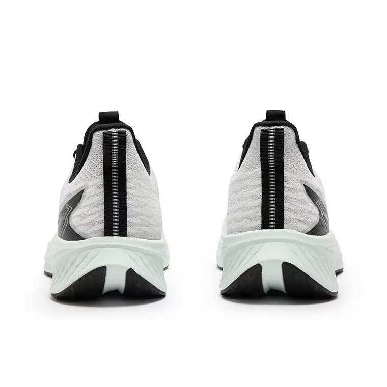 361° Abrasion Resistant Slip Resistant Low Top Running Shoes Men's White Green-3