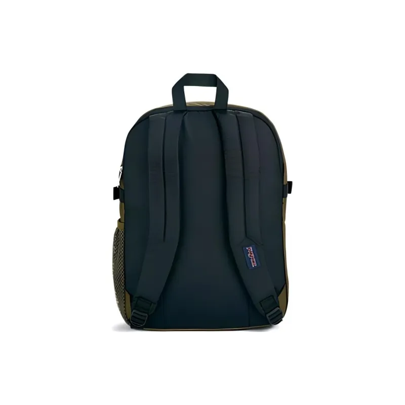 JanSport Polyester Laptop Backpack Unisex Army Green-4