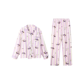ZAO FU NIAO Pajama Set Women's Lilac