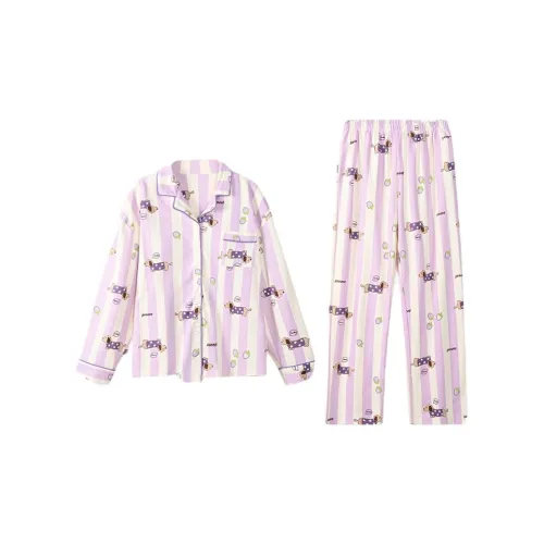 ZAO FU NIAO Pajama Set Women's Lilac