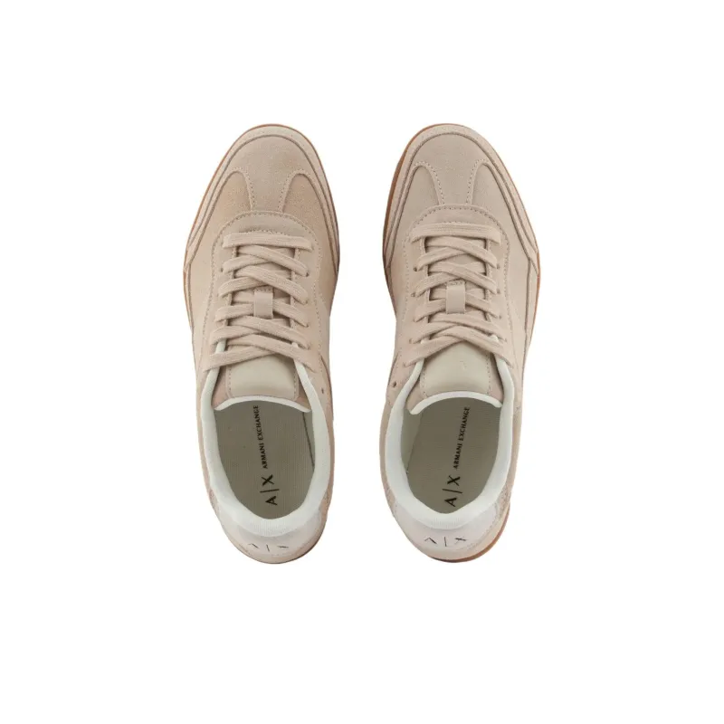 ARMANI EXCHANGEAE Low Top Skateboard Shoes Women's Light Umber-2