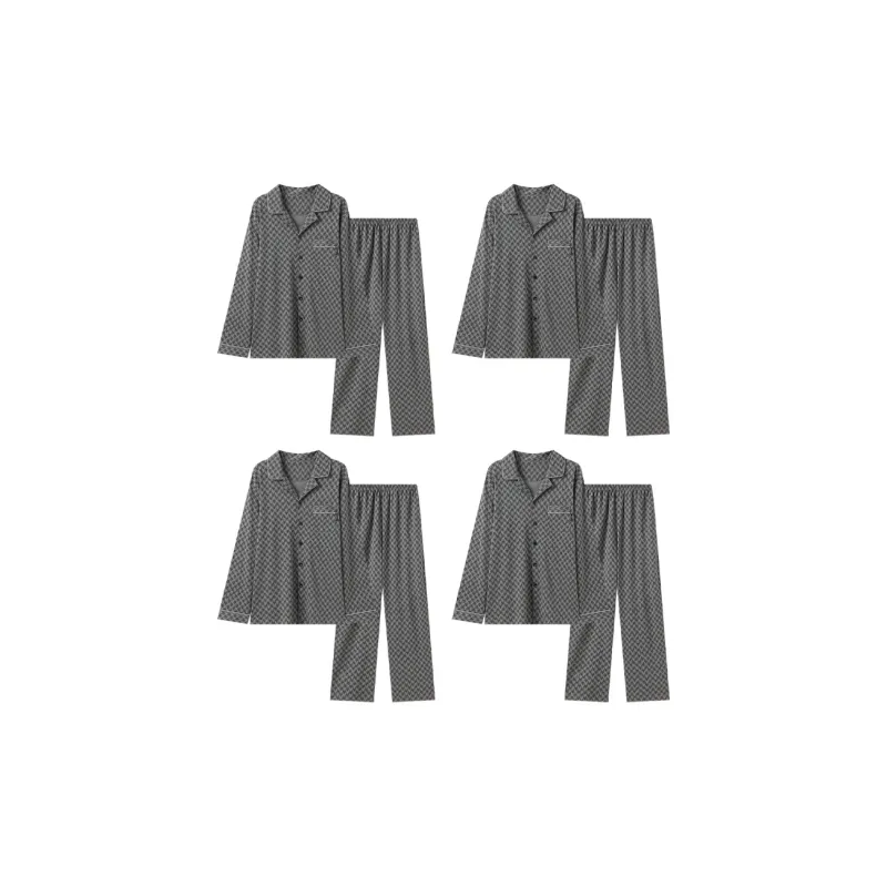 Lanza Pajama Set Men's 4 Sets Image Color-0