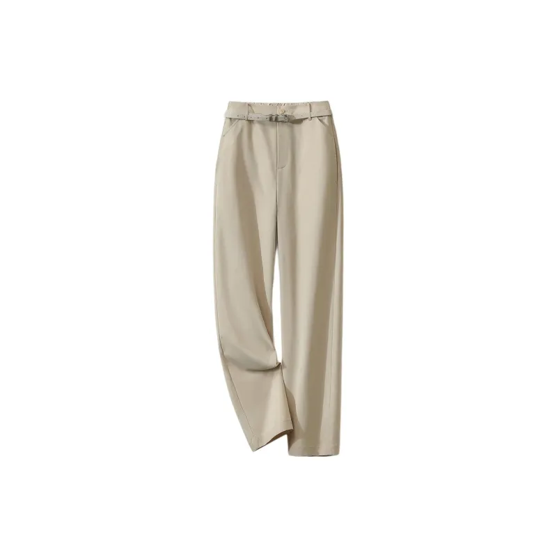 IHIMI Casual Pants Women's Beige-1