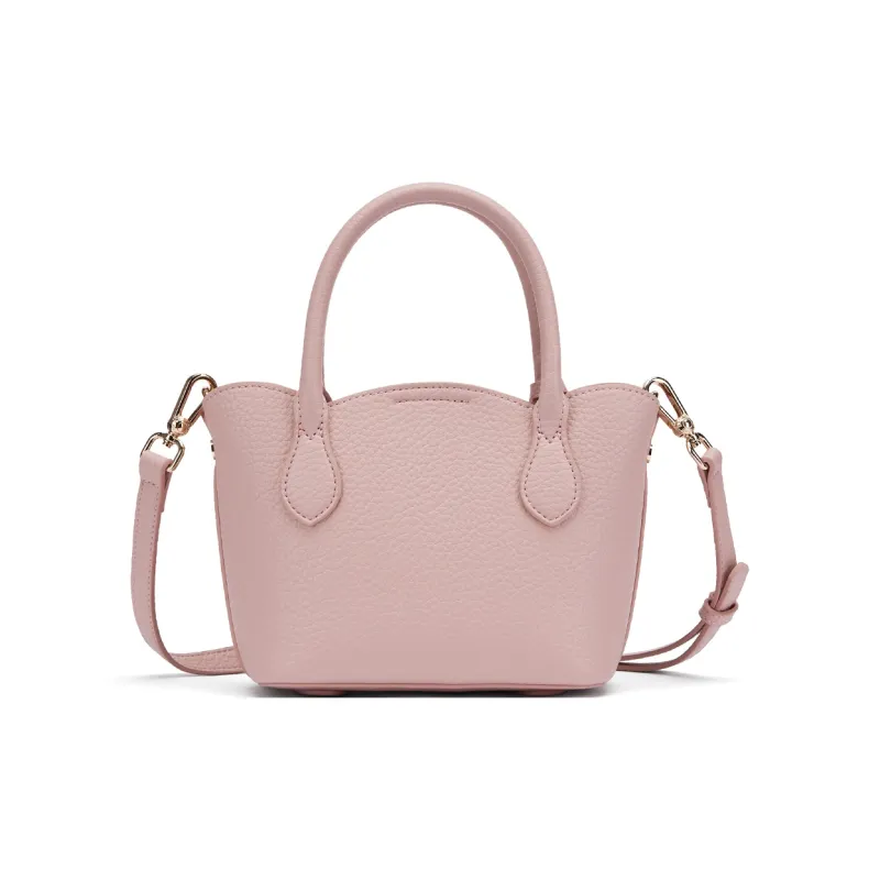 Hotwind Polyurethane Handbag Mini Women's Pink/Beige-9