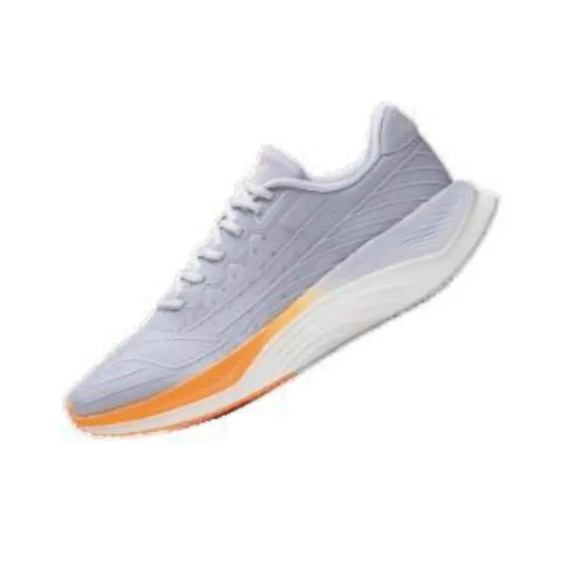 LiNing YueYing 2.0 Anti Slip And Wear Resistant Breathable Low Top Running Shoes Men's Gray Orange-2