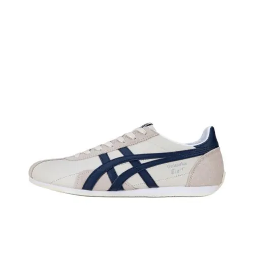 Onitsuka Tiger Runspark Anti Slip And Wear Resistant Lightweight Low Top Running Shoes Unisex Beige