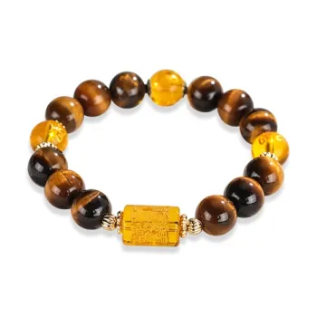 RboySe Tiger's Eye Stone Jade Bracelets Unisex