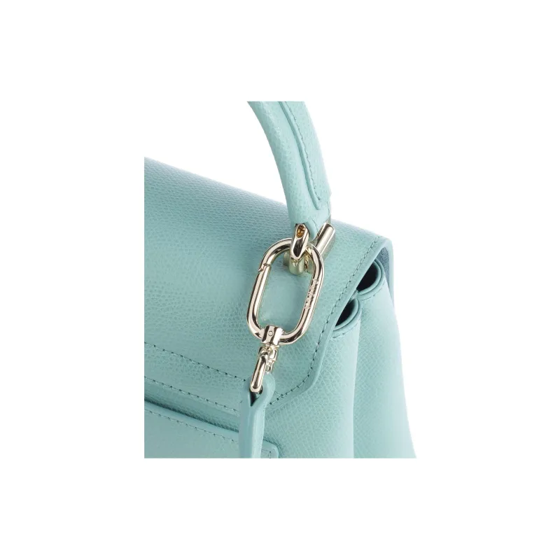 Furla 1927 Collection Textured Leather Shoulder Bag, Crossbody Bag, Handbag Mini Women's Copper Green-4