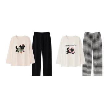 Herbal Primer Pajama Set Women's Combo Set