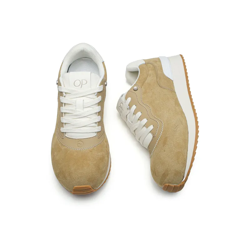 ESTEE GEEA Low-Top Casual Shoes Unisex Apricot-2