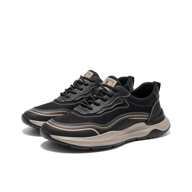 Spider King Low Top Running Shoes Men's Black-2