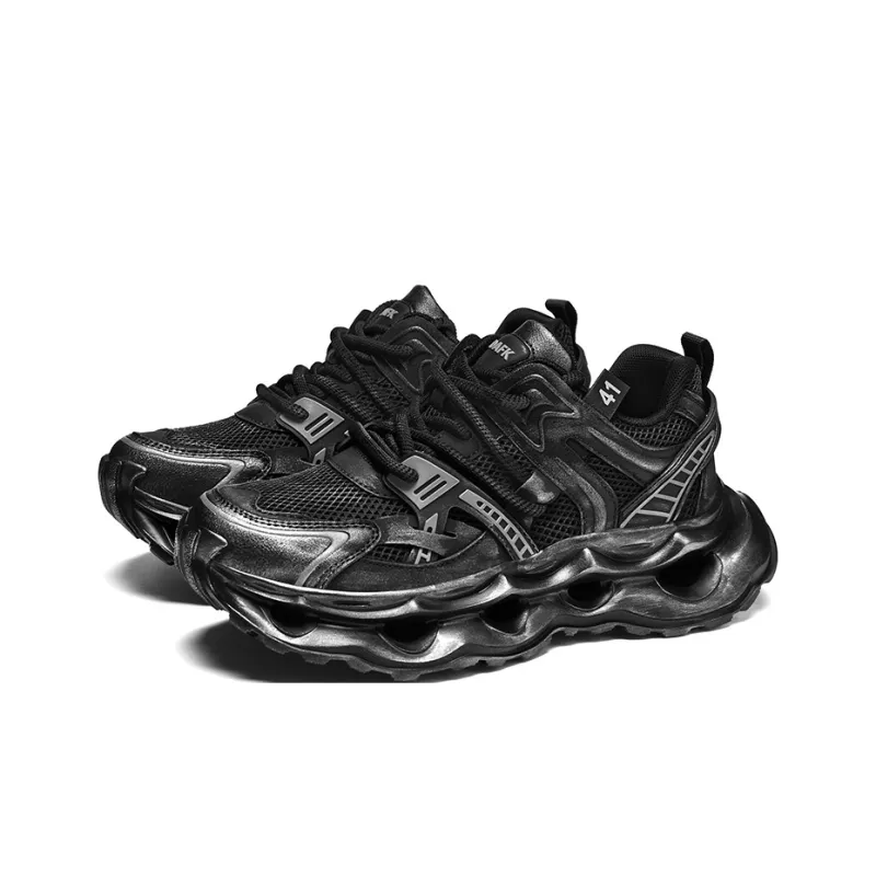 12345 Wear-resistant And Lightweight Low-Top Chunky Sneakers Men's-13
