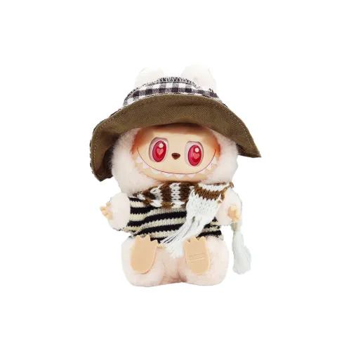 [Dress Up Doll] POP MART Speckled Hang Tag Box Labubu Vinyl Sitting Party, 15cm In Height