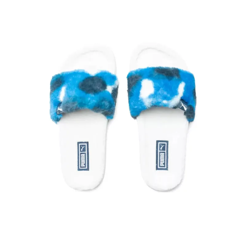 PUMA Leadcat 2.0 Ylm Fluff Slide Tie Dye Multi Women's-3