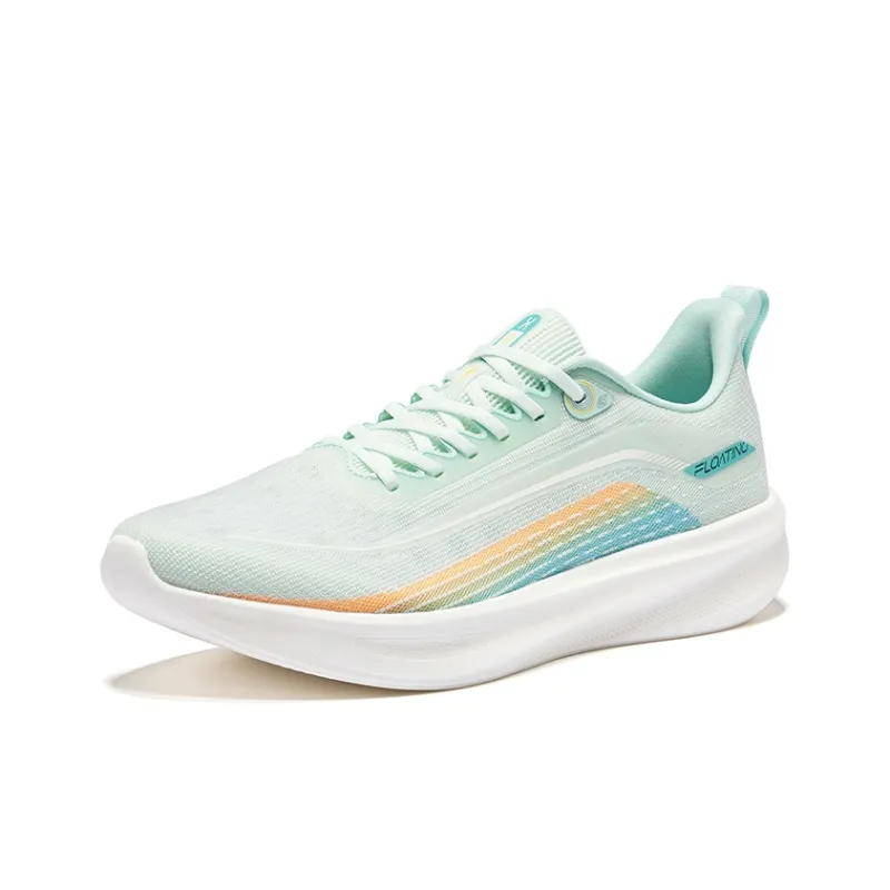 Erke Water Float 6 Cushioning Lightweight Rebound Low Top Casual Running Shoes Men's Purified Water Aqua Green-2