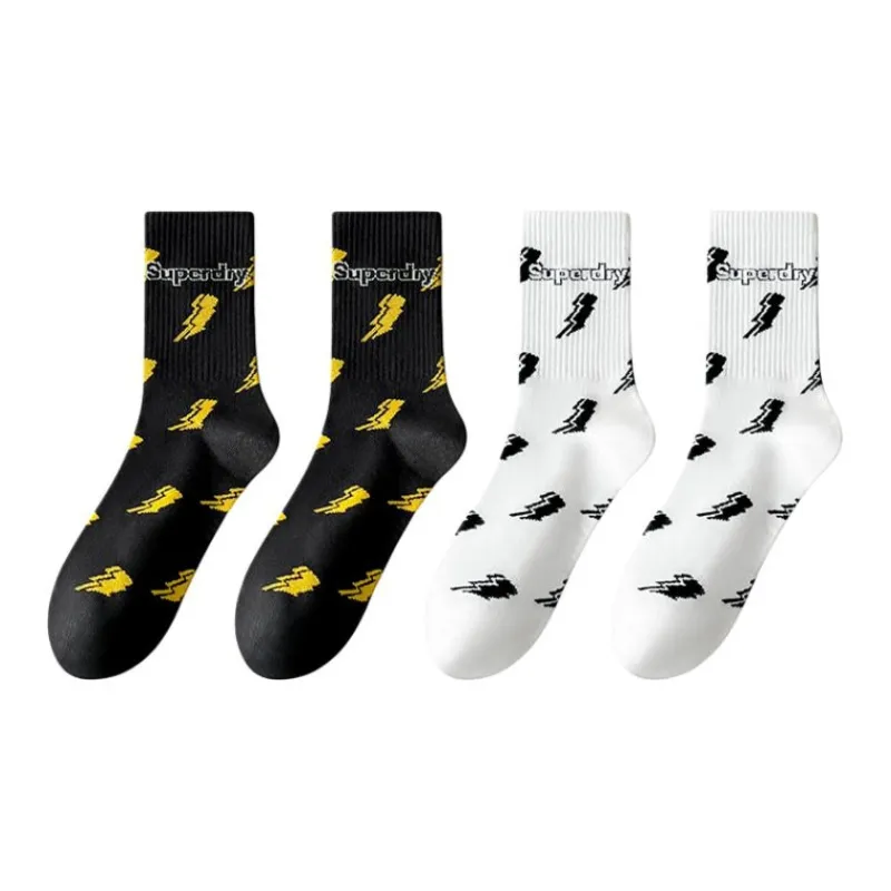 Cotton Gene Mid Calf Socks Men's 4 Pack-8