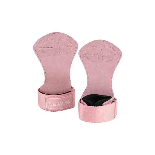 LEXI Power Lacing Protective Wear-Resistant Palm Protection Cherry Blossom Pink Cow Leather SBR Polyester Adults