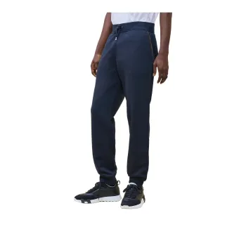 HERMES Knitted Sports Pants Men's Marine Blue