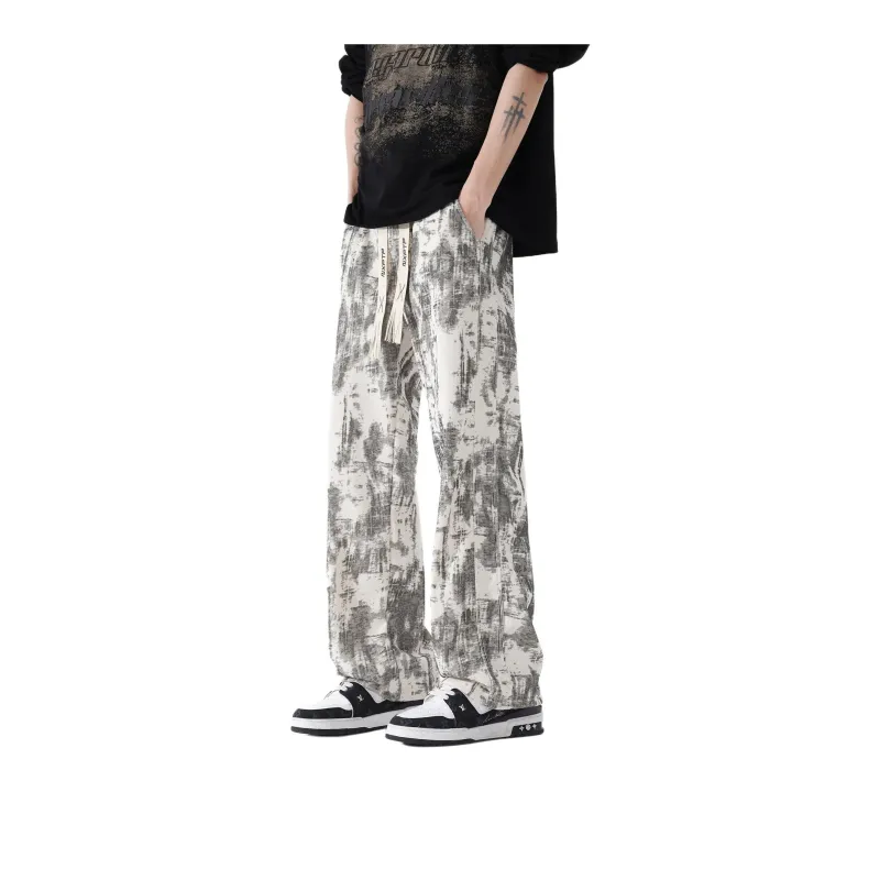 WELTER EXPERIMENT Fashion Comfortable Casual Pants Unisex-0