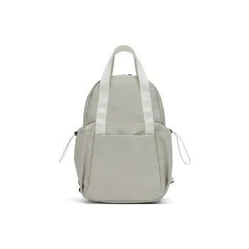 Hotwind Fabric Backpack Medium Size Women's Light Green/Beige