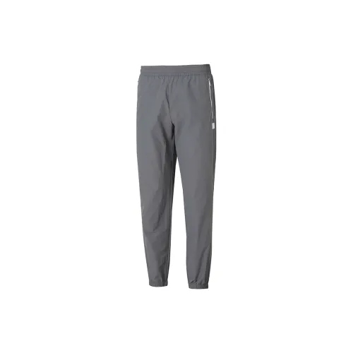 PUMA Sports Life Collection SS25 Knitted Sweatpants Men's Gray