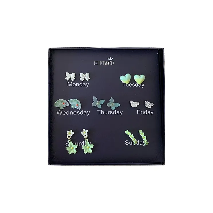 GIFT&CO S925 Silver Stud Earrings Women's-0