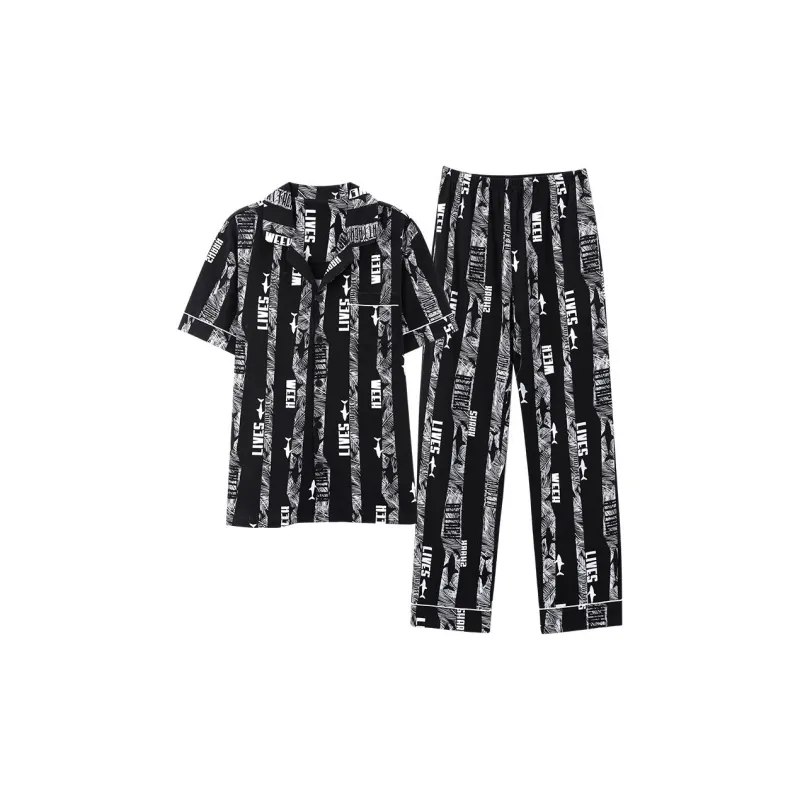XISHE Men Pajama Sets-0