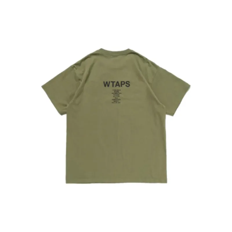 WTAPS T Shirts Men Green-1
