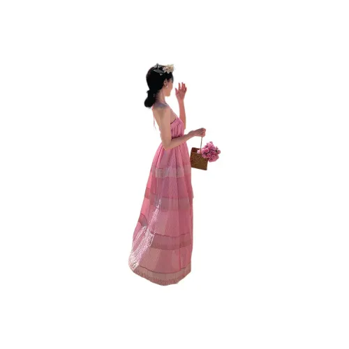 PLANE DRIFT Slip Dresses Women's Pink