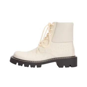 LOEWE Sierra Ankle Boots Women's White
