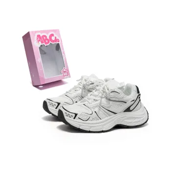 ABCIO Anti Slip Wear Resistant Breathable Lightweight Height Increasing Low Top Chunky Sneakers Women's