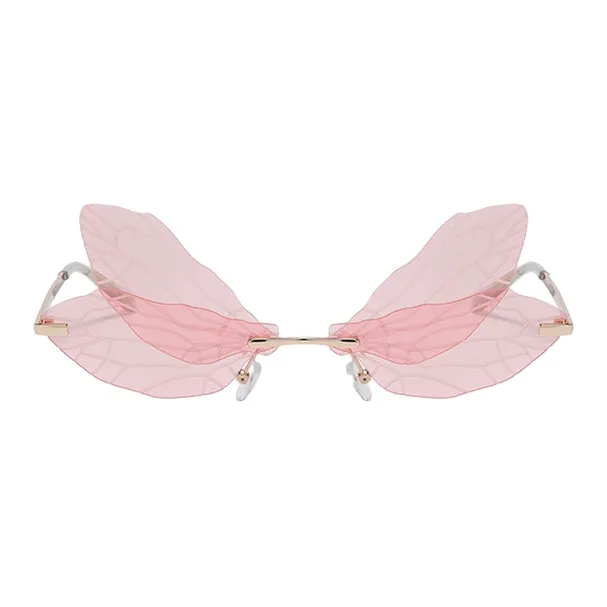 NOME Metal Plastic Irregular Shape Sunglasses Unisex-5